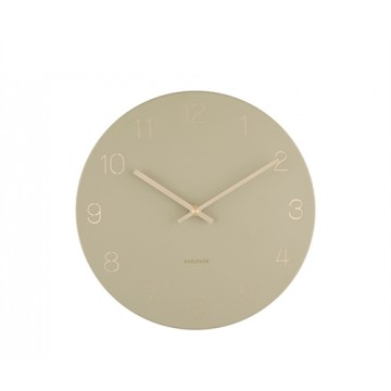 Nástenné hodiny Karlsson KA5788OG Charm Engraved Numbers, 30 cm Nástenné hodiny Karlsson KA5788OG Charm Engraved Numbers, 30 cm